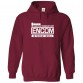 Encom International Computer Technology Corp Unisex Kids and Adults Pullover Hooded Sweatshirt 									 									 									